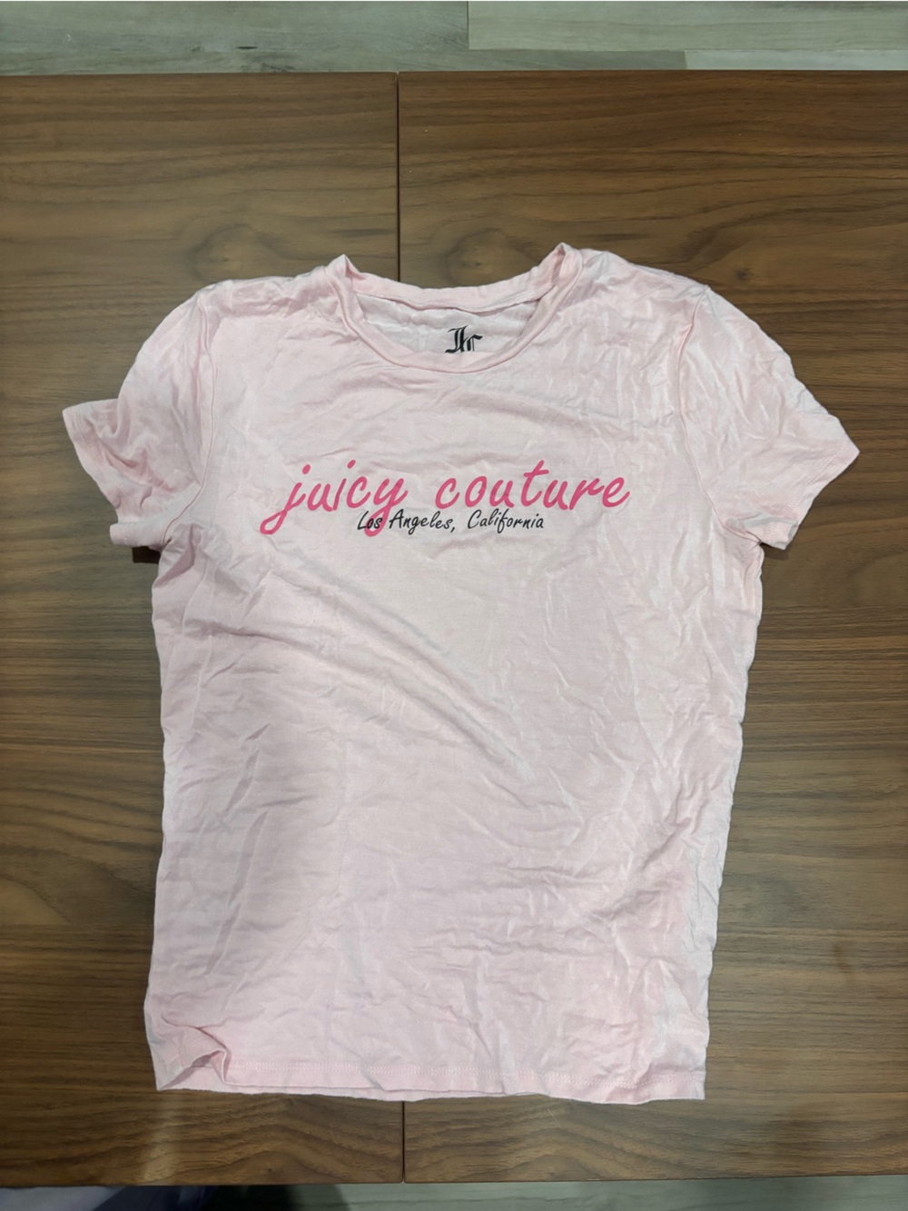 Juicy Couture Light Pink Baby Tee